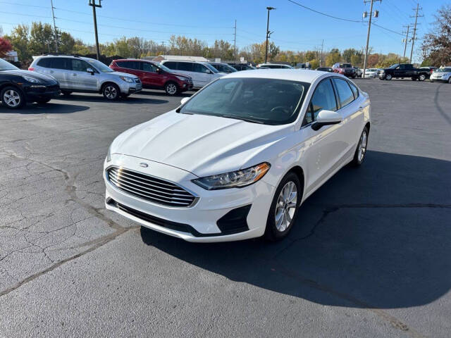 2020 Ford Fusion for sale at Wyrick Auto Sales & Leasing Inc in Holland, MI