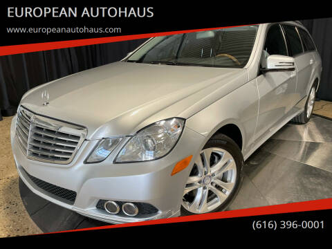 2011 Mercedes-Benz E-Class for sale at EUROPEAN AUTOHAUS in Holland MI