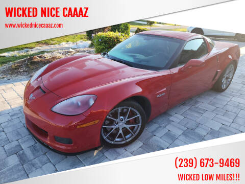 2007 Chevrolet Corvette for sale at WICKED NICE CAAAZ in Cape Coral FL