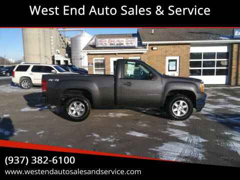 2010 GMC Sierra 1500 for sale at West End Auto Sales & Service in Wilmington OH