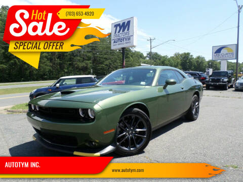 2021 Dodge Challenger for sale at AUTOTYM INC. in Fredericksburg VA