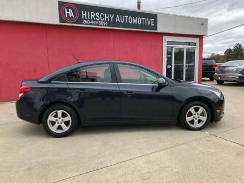 2014 Chevrolet Cruze for sale at Hirschy Automotive in Fort Wayne IN