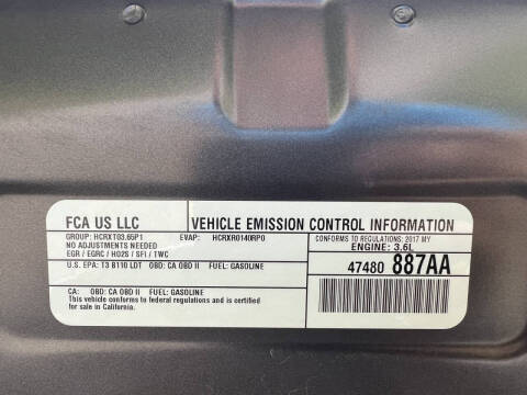 2017 Chrysler Pacifica