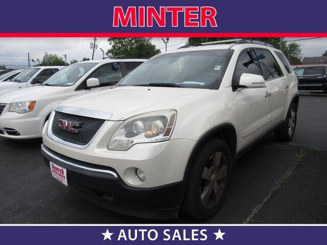 2012 GMC Acadia for sale at Minter Auto Sales in South Houston TX