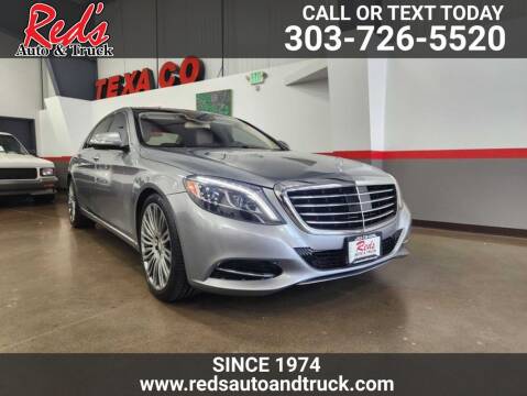 2015 Mercedes-Benz S-Class for sale at Red's Auto and Truck in Longmont CO