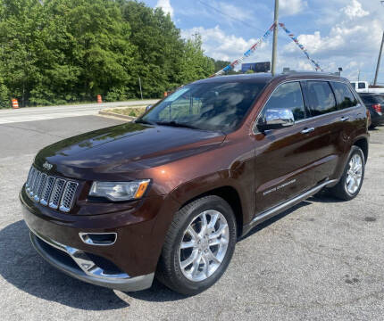 2014 Jeep Grand Cherokee for sale at Auto Integrity LLC in Austell GA