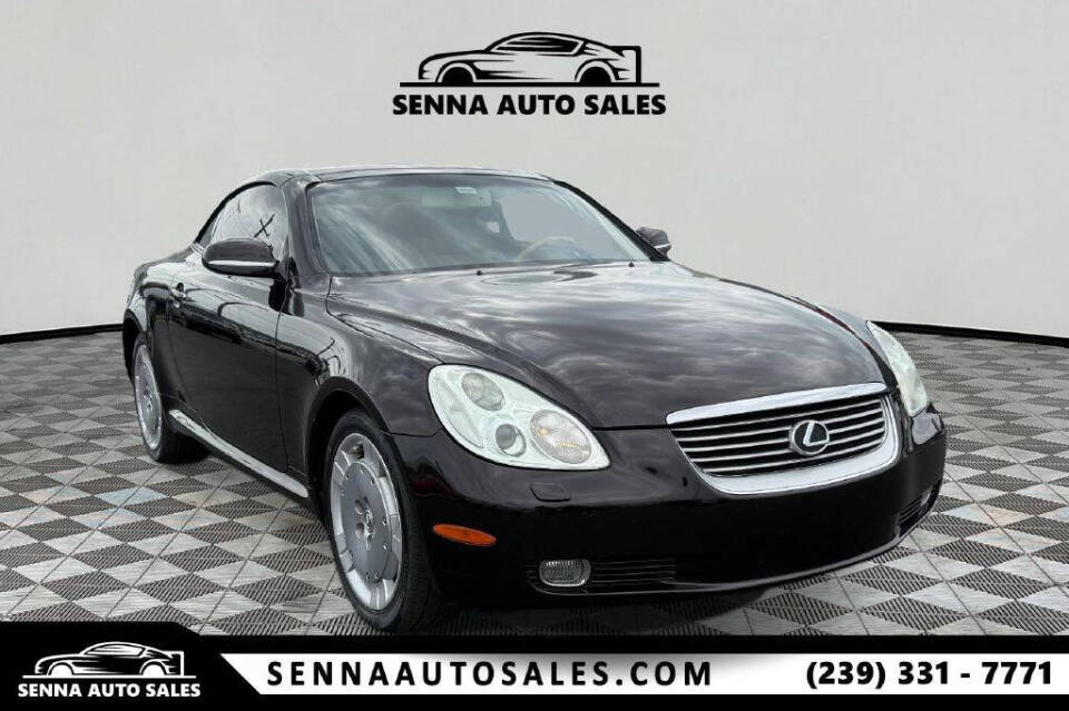 2003 Lexus SC 430 for sale at SENNA AUTO SALES in Naples, FL