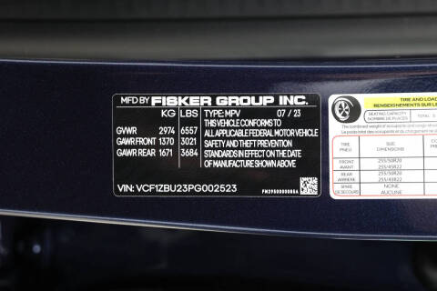 2023 Fisker Ocean One