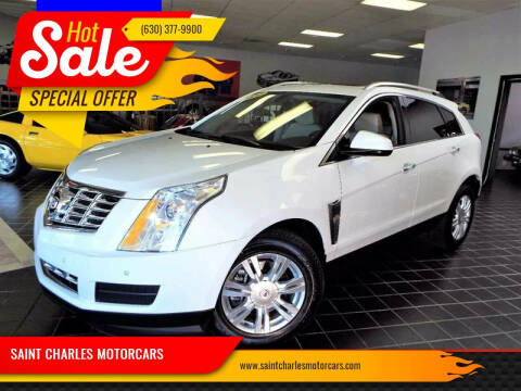 2014 Cadillac SRX for sale at SAINT CHARLES MOTORCARS in Saint Charles IL