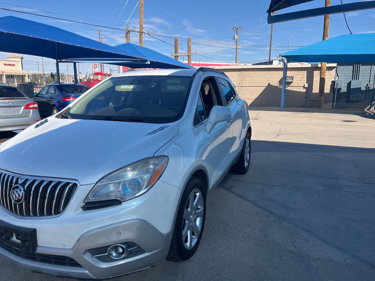 White 2015 Buick Encore Premium Premium 4dr Crossover 2