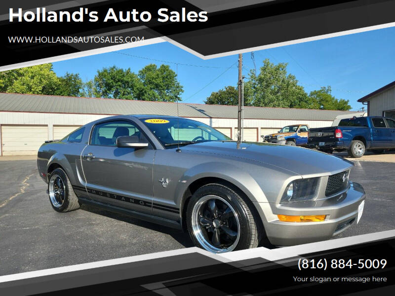 2009 Ford Mustang for sale at Holland's Auto Sales in Harrisonville MO