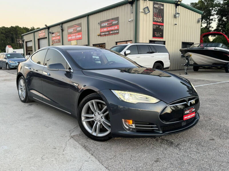 2015 Tesla Model S for sale at Premium Auto Group in Humble TX