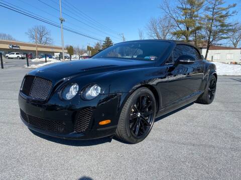 2011 Bentley Continental for sale at M4 Motorsports in Kutztown PA