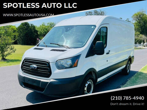 2016 Ford Transit Cargo for sale at SPOTLESS AUTO LLC in San Antonio TX