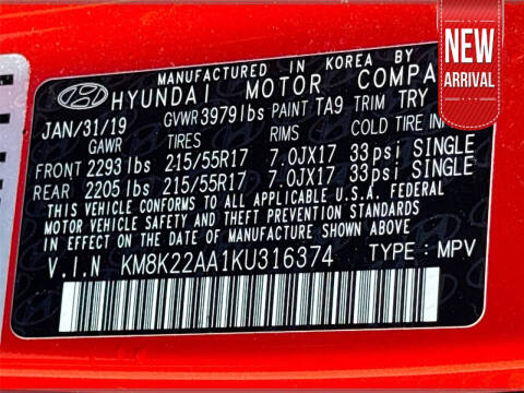 2019 Hyundai Kona SEL