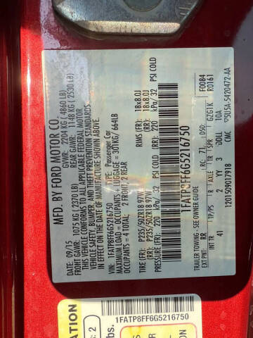 2016 Ford Mustang GT Premium