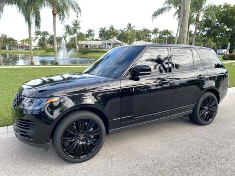 2019 Land Rover Range Rover for sale at RIDES OF THE PALM BEACHES INC in Boca Raton FL