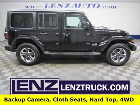 2019 Jeep Wrangler Unlimited for sale at LENZ TRUCK CENTER in Fond Du Lac WI