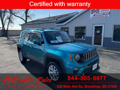 2021 Jeep Renegade for sale at B & B Auto Sales in Brookings SD