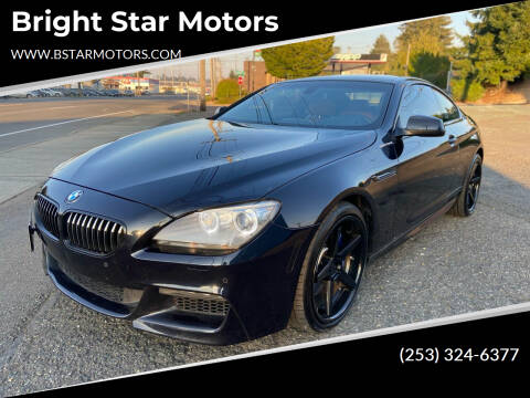 2012 BMW 6 Series for sale at Bright Star Motors in Tacoma WA