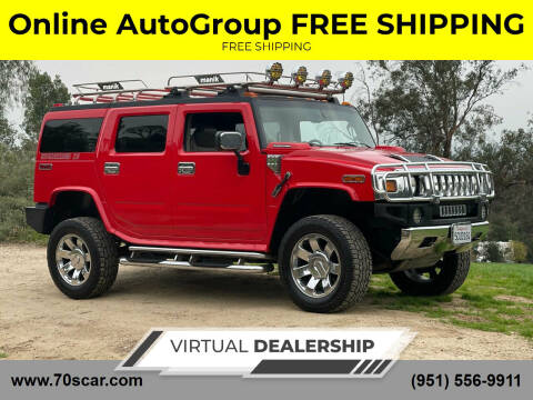 2003 HUMMER H2 for sale at Online AutoGroup FREE SHIPPING in Riverside CA