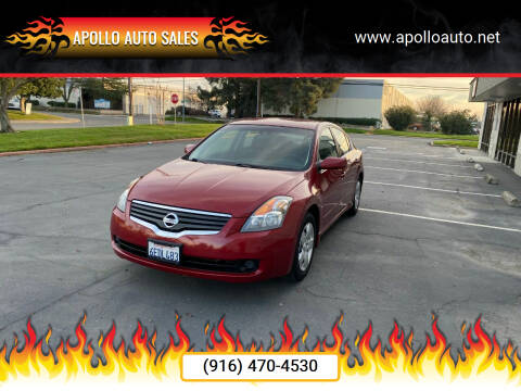 2008 Nissan Altima for sale at APOLLO AUTO SALES in Sacramento CA