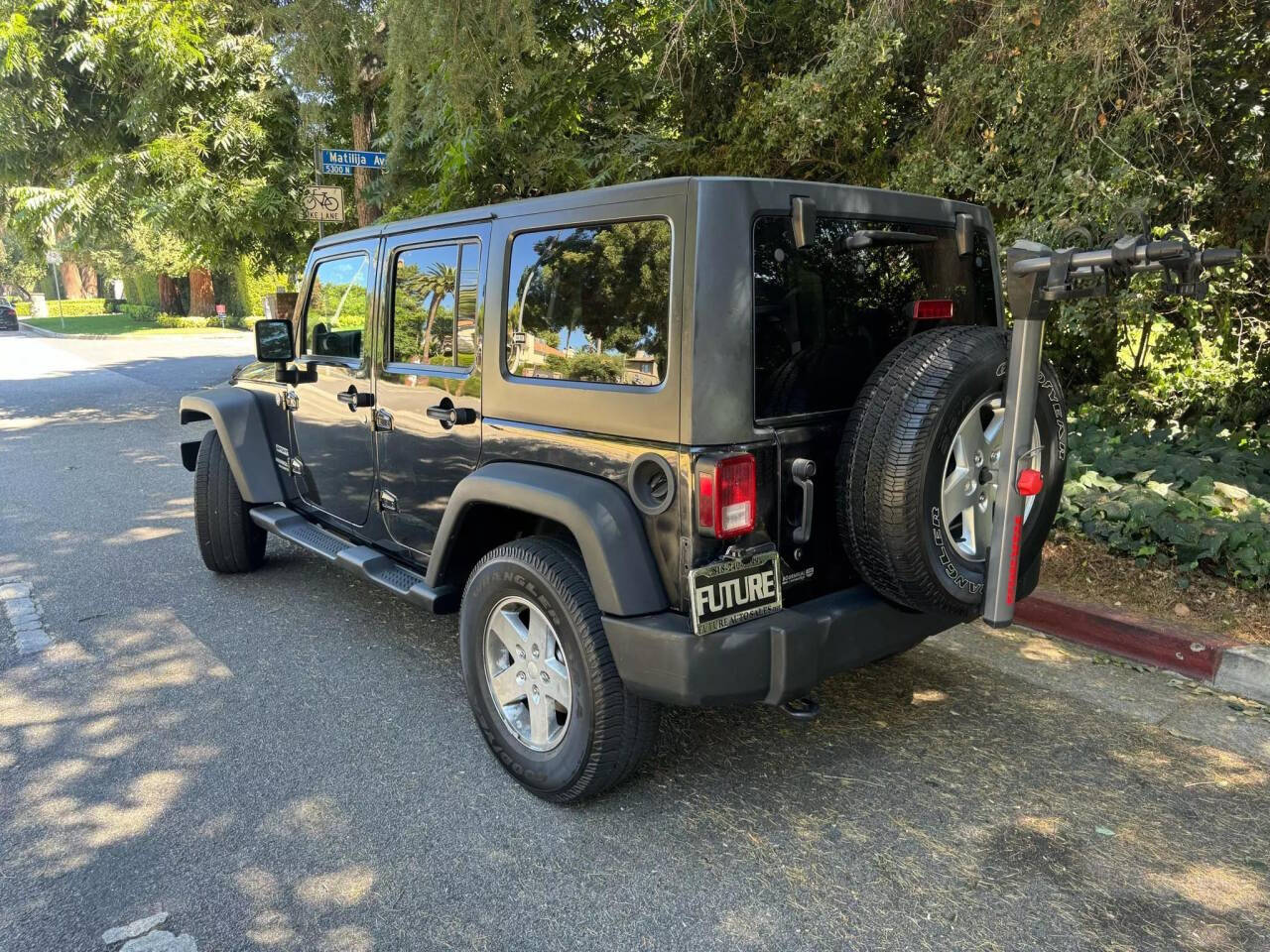 2013 Jeep Wrangler Unlimited for sale at Ride On LLC in Van Nuys, CA