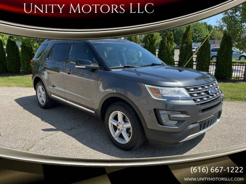 2017 Ford Explorer for sale at Unity Motors LLC in Hudsonville MI