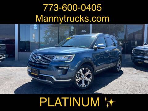 2018 Ford Explorer for sale at Manny Trucks in Chicago IL