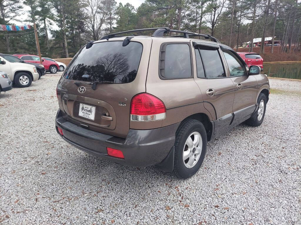 2005 Hyundai SANTA FE for sale at Victory Auto Sales LLC in Mooreville, MS