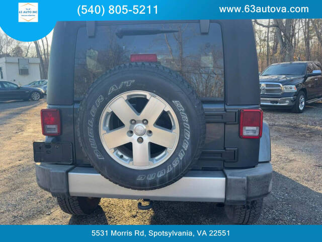 2008 Jeep Wrangler for sale at 63 Auto Inc in Spotsylvania, VA