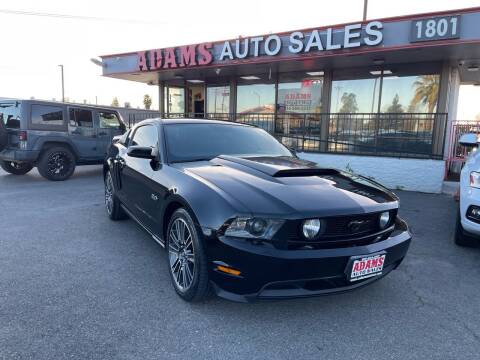 2012 Ford Mustang for sale at Adams Auto Sales CA in Sacramento CA