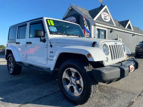 2018 Jeep Wrangler JK Unlimited for sale at Cape Cod Carz in Hyannis MA