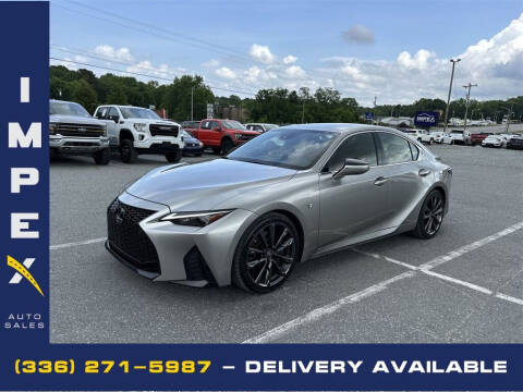 2021 Lexus IS 350 for sale at Impex Auto Sales in Greensboro NC
