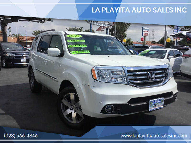 2014 Honda Pilot for sale at LA PLAYITA AUTO SALES INC in South Gate CA