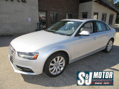 2014 Audi A4 for sale at S & J Motor Co Inc. in Merrimack NH