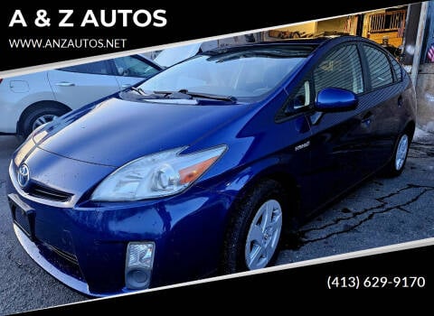 2011 Toyota Prius for sale at A & Z AUTOS in Westfield MA