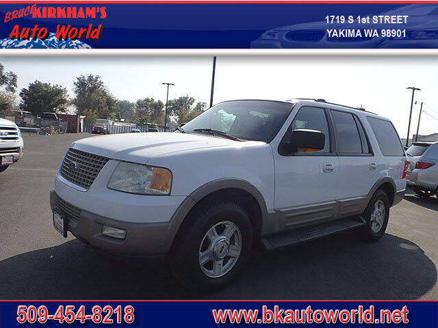 2003 Ford Expedition for sale at Bruce Kirkham's Auto World in Yakima WA