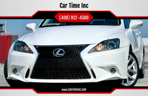 2011 Lexus IS 250 for sale at Car Time Inc in San Jose CA