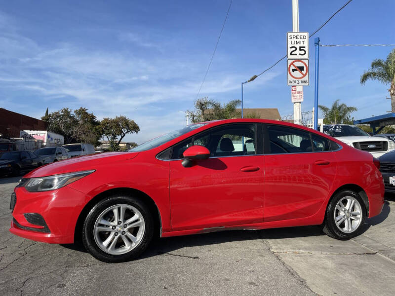 2018 Chevrolet Cruze for sale at Olympic Motors in Los Angeles CA