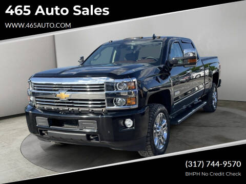 2015 Chevrolet Silverado 2500HD for sale at 465 Auto Sales in Indianapolis IN