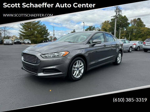 2013 Ford Fusion for sale at Scott Schaeffer Auto Center in Birdsboro PA