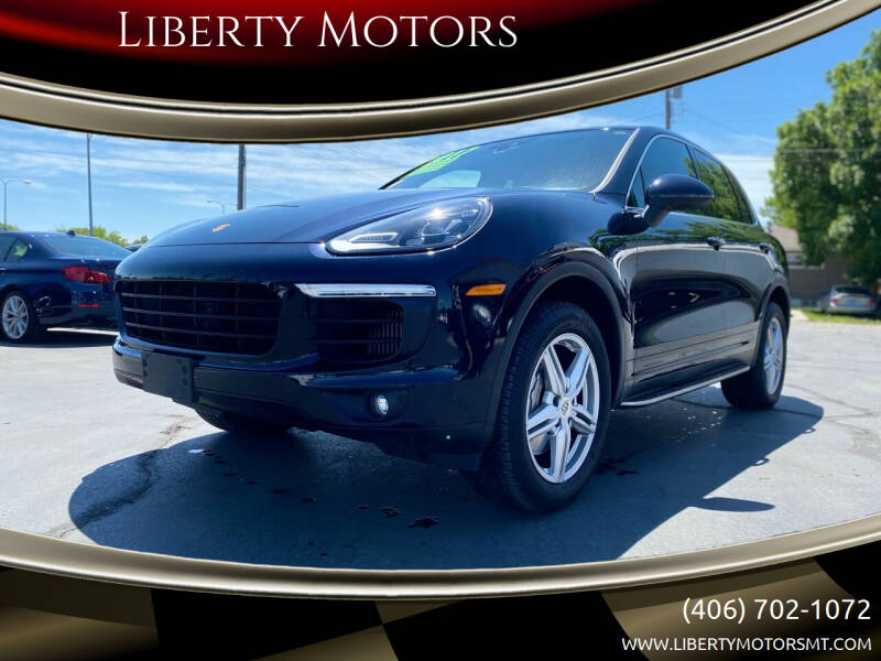 2017 Porsche Cayenne for sale at Liberty Motors in Billings MT