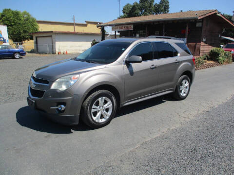 2012 Chevrolet Equinox for sale at Manzanita Car Sales in Gridley CA