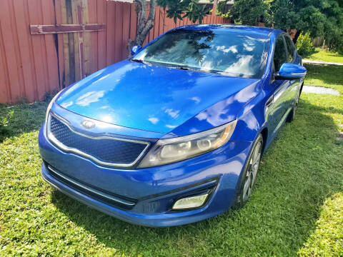 2015 Kia Optima for sale at A Group Auto Brokers LLc in Opa-Locka FL