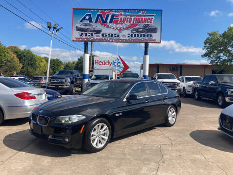 2015 BMW 5 Series for sale at ANF AUTO FINANCE in Houston TX