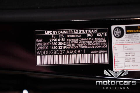 2018 Mercedes-Benz S-Class S 560