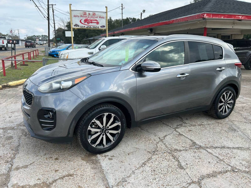 2017 Kia Sportage for sale at R&K Auto Sales and Repair Shop in Lafayette LA