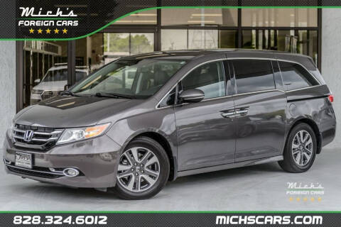 2015 Honda Odyssey for sale at Mich's Foreign Cars in Hickory NC
