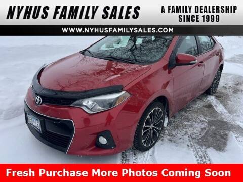 2016 Toyota Corolla for sale at Nyhus Family Sales in Perham MN